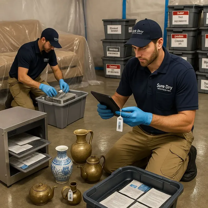 Content Protection and Restoration process in Gahanna, OH