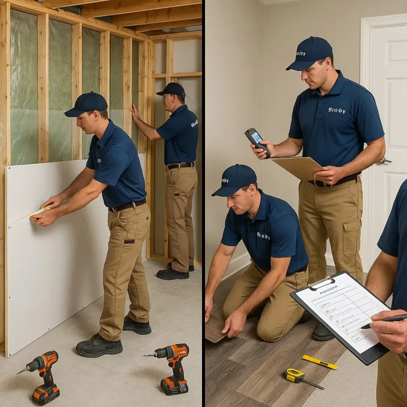 Repairs and Reconstruction process in Gahanna, OH
