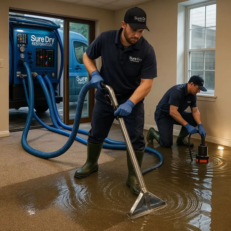 Water Extraction and Removal process in Gahanna, OH